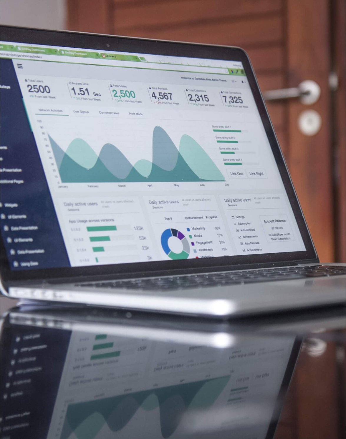 Beratungsszene in einem Meetingraum